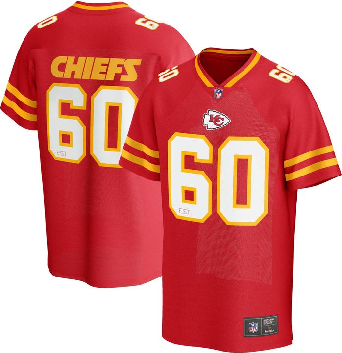 Immagine prodotto Fanatics Maglia dei tifosi dei Kansas City Chiefs NFL in Poly Mesh (S)