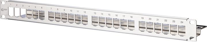 Actual product image Metz Connect E-DAT modul module rack stainless steel empty 1HE