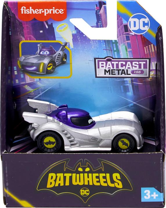 Actual product image Fisher-Price Mattel Fisher Price DC Batwheels - Armoured Bam The Batmobile για 3+ ετών HRJ71