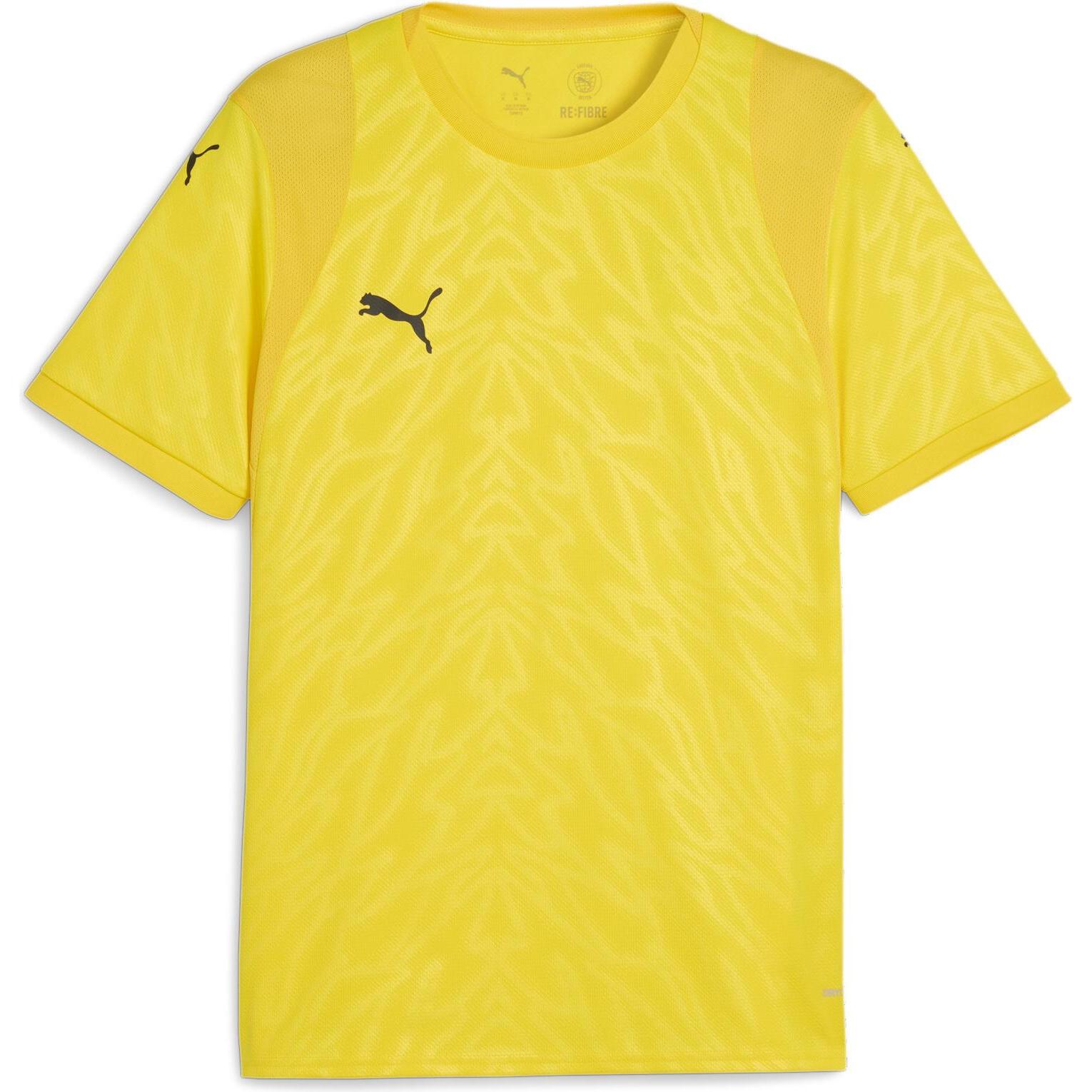 Puma, Herren, Sportshirt, teamCUP Jersey (S), Gelb, S