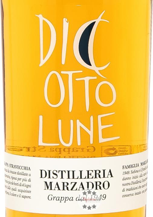 Produktbild Marzadro Geschenkset Grappa Le 18 Lune 0.5 l (1 x 50 cl)