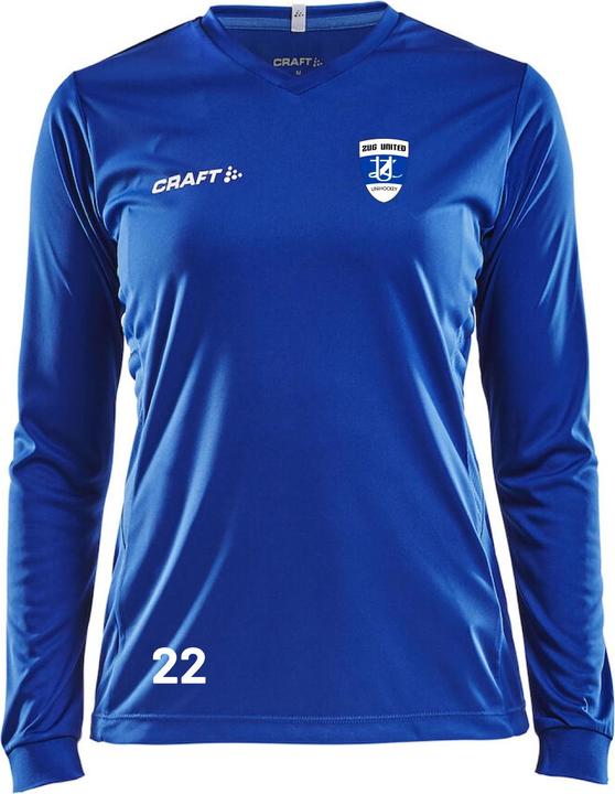 Immagine prodotto Craft Zug United Trainingsshirt long sleeve Damen-blau-S (XL)