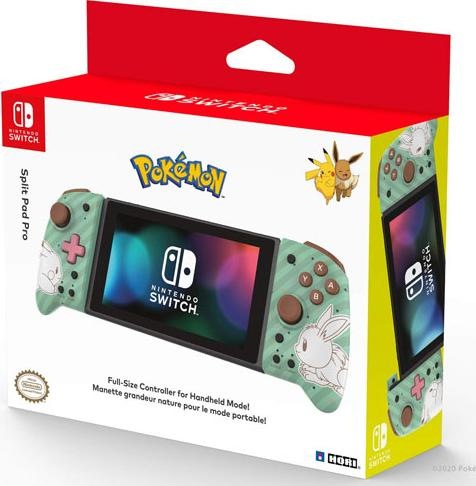 Actual product image HORI Split Pad Pro - Pikachu & Eevee Edition (Switch)