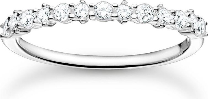 Immagine prodotto Thomas Sabo Anello Pietre Bianche (56, 925 Argento)
