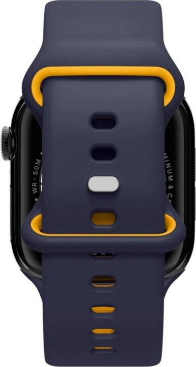 Produktbild Spigen - Nano Pop - Apple Watch 1/2/3/4/5/6/7/8/9/10/SE/SE 2 (38/40/41/42mm) - Blueberry Navy (Silikon, Kunststoff)