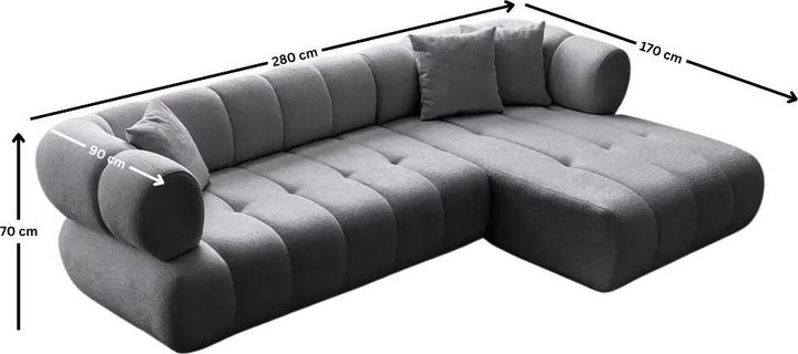 Image du produit Homitis Petra Right Corner Sofa (Canapé d’angle)
