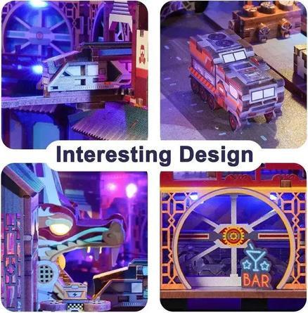 Tonecheer Cyber City - Book Nook