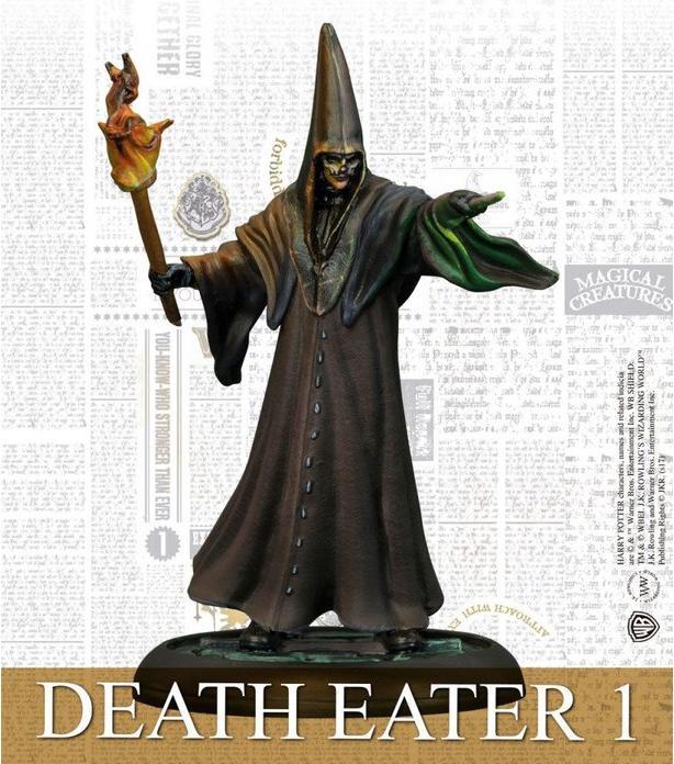 Produktbild Warner Bros Harry Potter: Tabletop Miniaturen Wizarding Wars Barty Crouch Jr. & Todesse (EN) (Kunststoff)