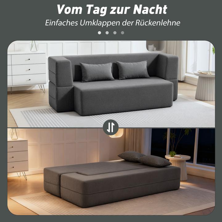 Produktbild Homcom Schlafsofa (2-Sitzer)