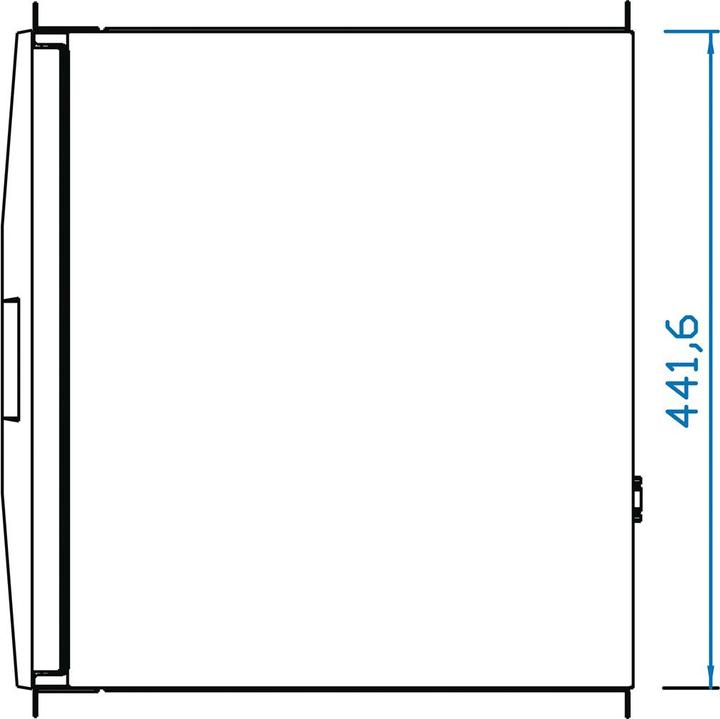 Actual product image Schroff KEYBOARD DRAWERF.1HE UK RAL9005 DRAWER