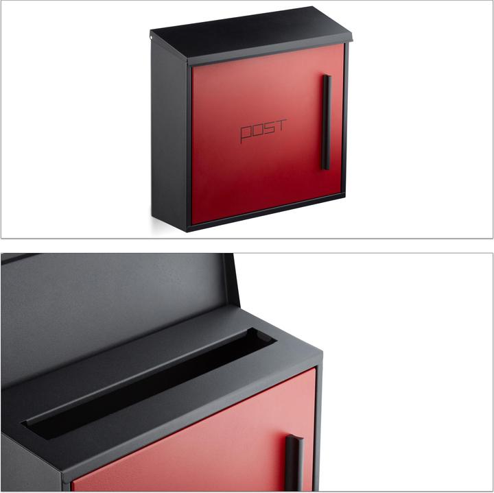 Actual product image Relaxdays Mailbox