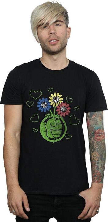 Immagine prodotto Maglietta Hulk Flower Fist Uomo (XXL)