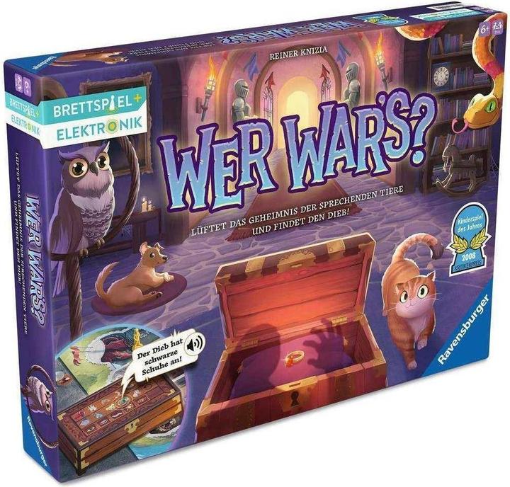 Productafbeelding Ravensburger Wer war's? (Duits, 2 - 4 Spelers)