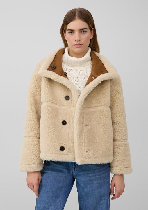 Actual product image S.Oliver Outdoor-Jacke Wendejacke mit Teddyplüsch (44)