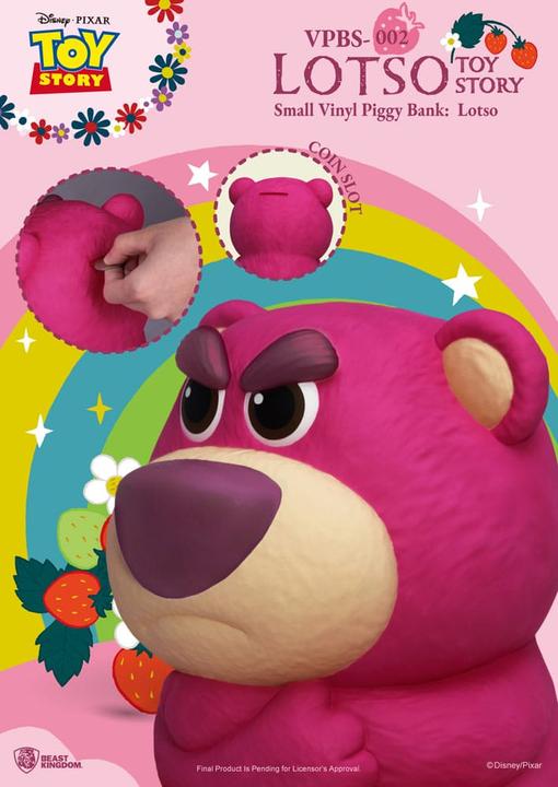 Actual product image Beast Kingdom Toy Story Piggy Vinyl Bank Lotso 24 cm