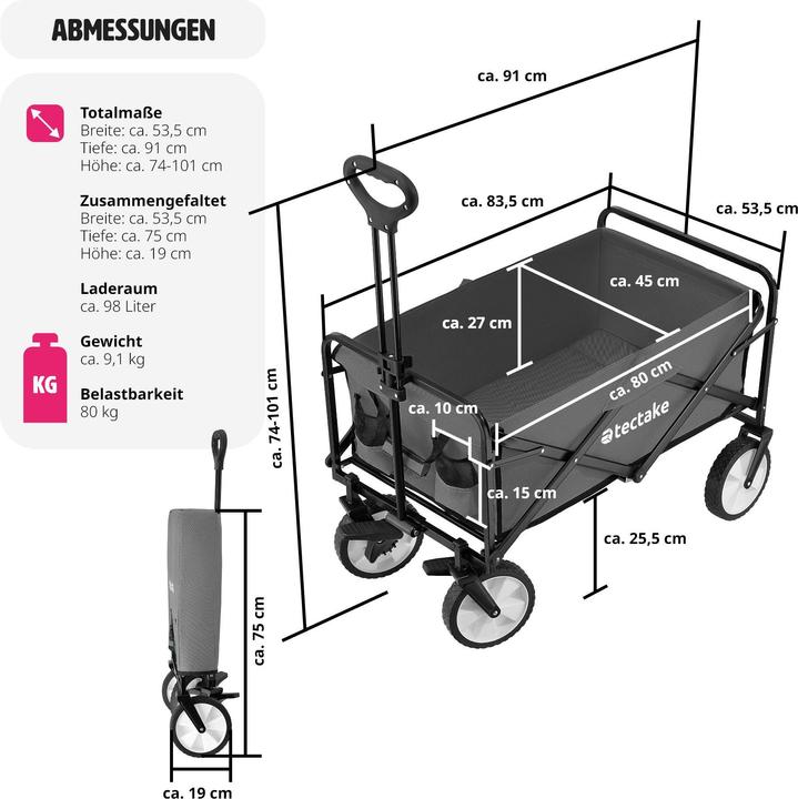 Actual product image tectake Leon