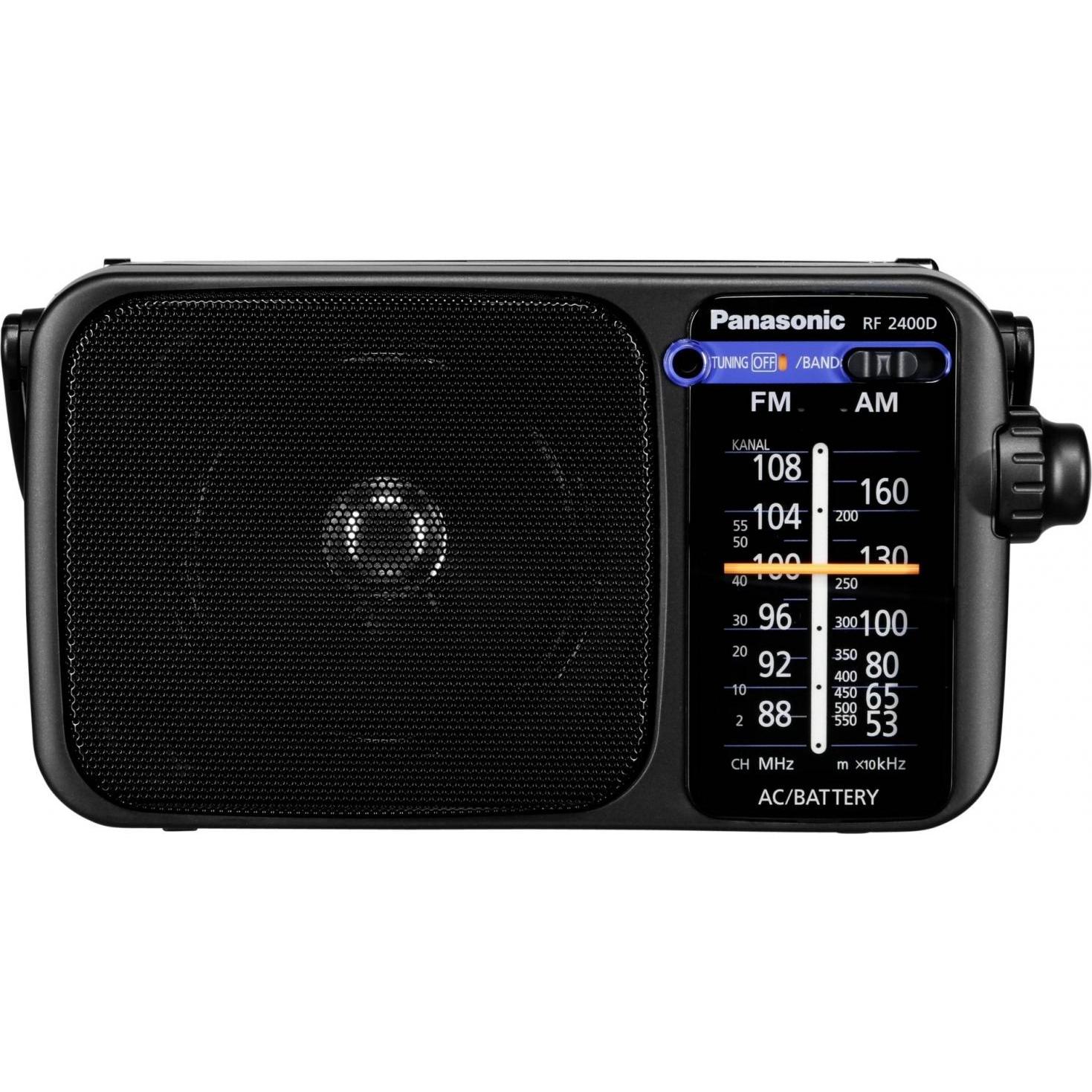 Thumbnail - Panasonic RF-2400DEG-K (FM), Radio, Schwarz