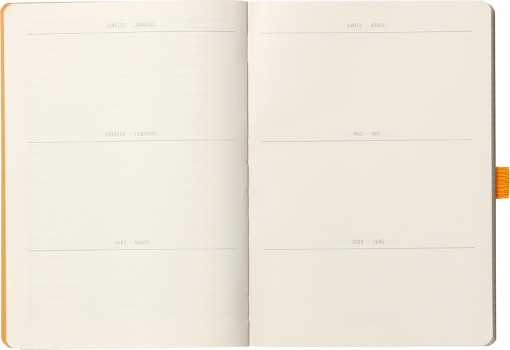 Produktbild Rhodia Rhodiarama Goalbook Softcover (A5, Kariert, Harter Einband)