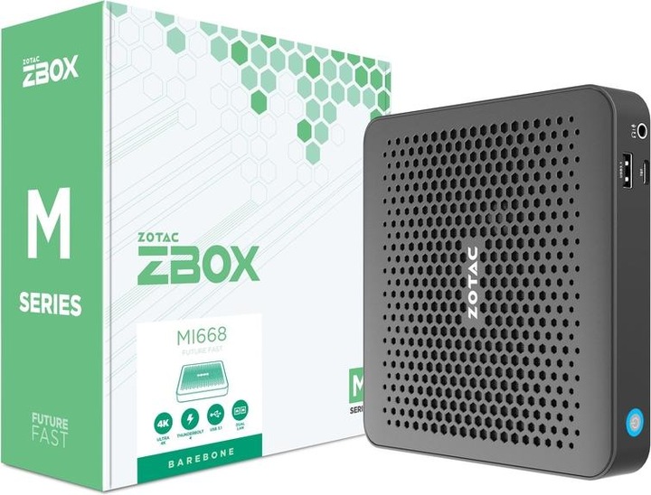 Actual product image Zotac ZBOX-MI668-BE i7-1360P Intel DDR5 HDMI DP (Intel Core i7-1360P)