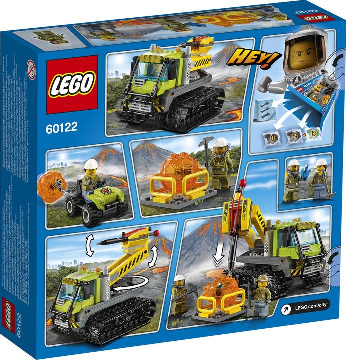Immagine prodotto LEGO Bruco Vulcano della città (60122, LEGO City)