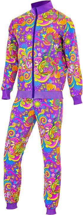 Produktbild Widmann 60er Jahre - Hippie Flower Power Trainingsanzug (M)