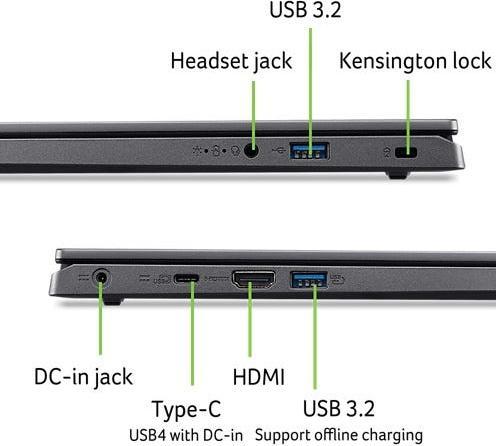 Actual product image Acer Aspire 15 (15.60", AMD Ryzen 7 8840HS, 16 GB, 1000 GB, DE)