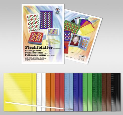 Produktbild Ursus Flechtpapier 12 x 17 (80 g/m², 10x)