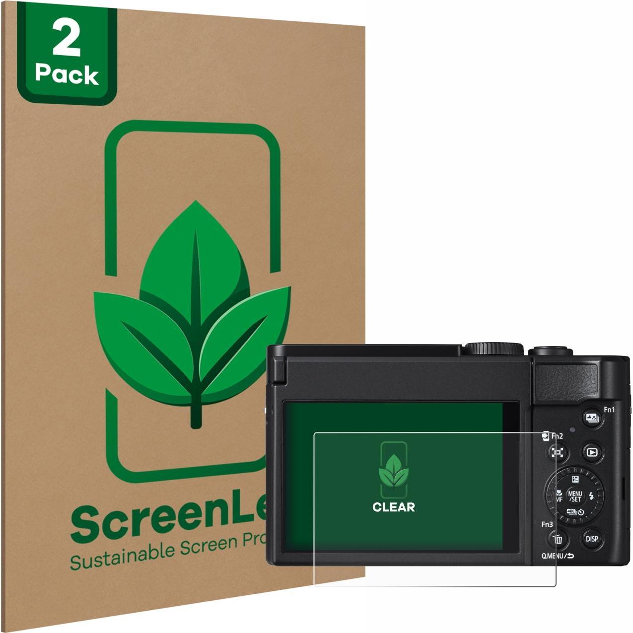 ScreenLeaf Schutzfolie nachhaltiger Displayschutz Display Schutz Folie Klar Transparent (Displayschutz), Kameraschutz, T...