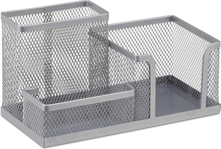 Actual product image Relaxdays Desk Organizer with Note Box