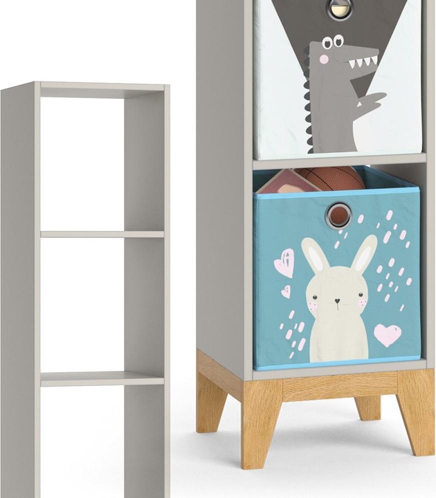 Produktbild VitaliSpa Kinderregal Malia, Cashmere-Eiche, 35.2 x 159.5 cm