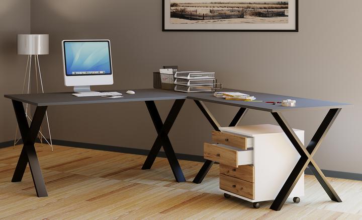 Actual product image VCM X Schreibtisch Eckschreibtisch 220x220x80 (220 x 220 x 76 cm)