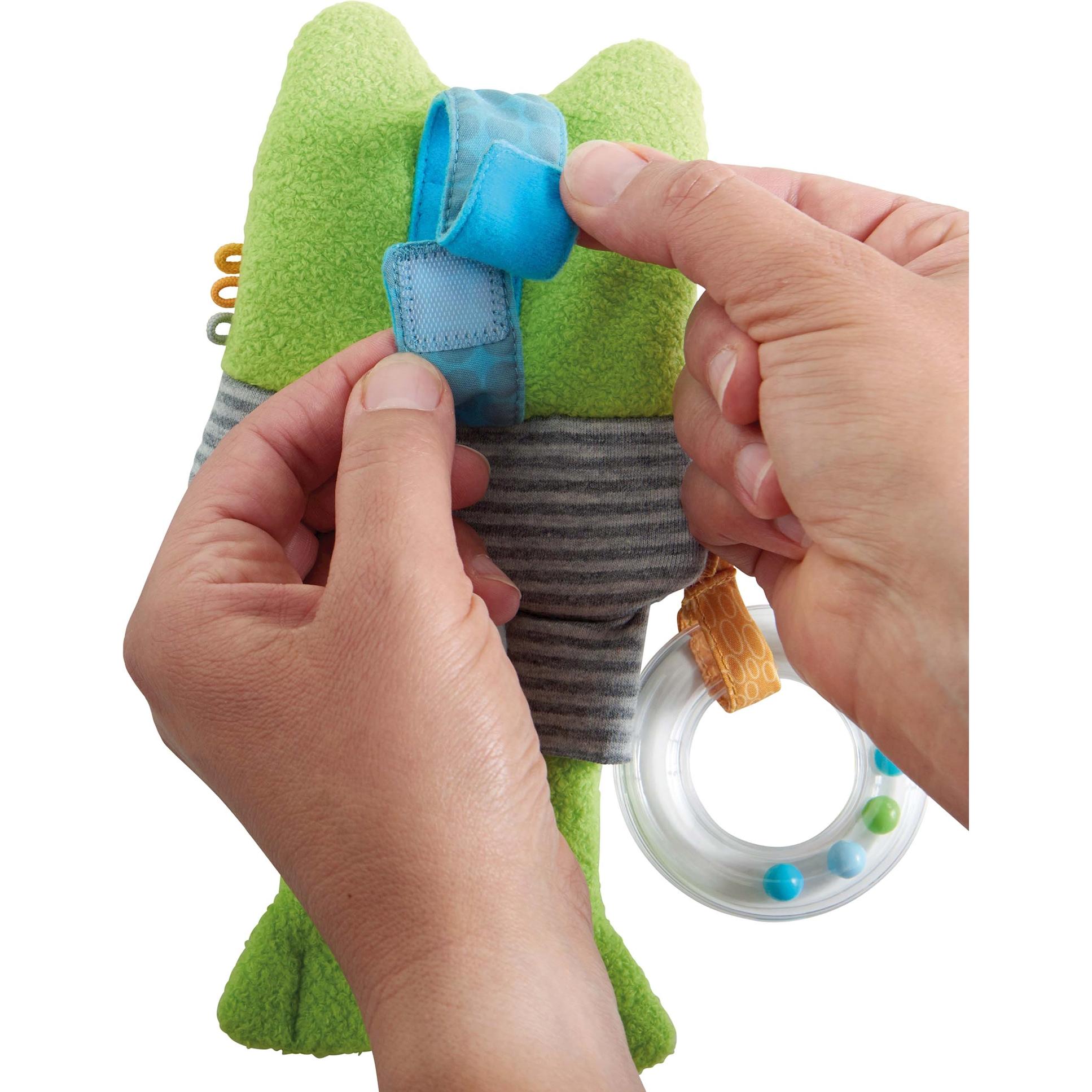 Thumbnail - Haba, Kinderwagenspielzeug, Buggy-Spielfigur Grüner Hüpfer