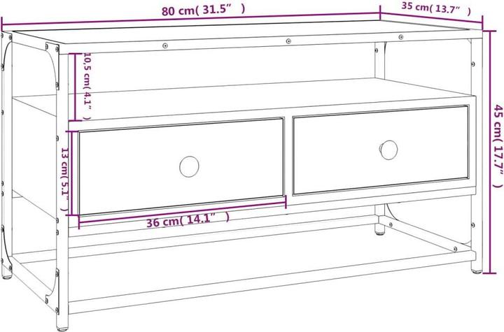 Produktbild vidaXL Kaiser (80 x 45 cm)