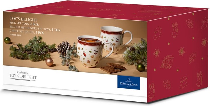 Actual product image Villeroy & Boch Mug with handle set of 2, Toys Toy's Delight (340 ml, 2 x)
