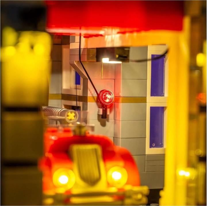 Actual product image Light my bricks LMB 2.0 LEGO® 10197# Fire Brigade Light Kit