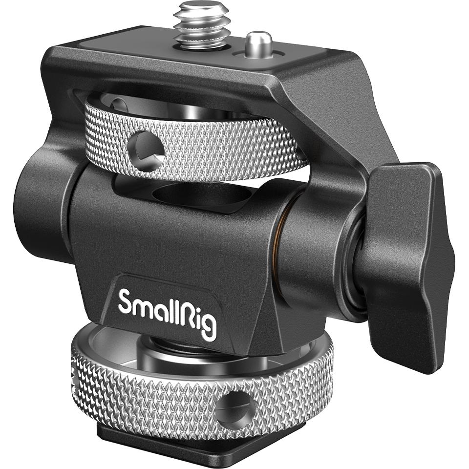 SmallRig Swivel and Tilt Adjustable Monitor Mount with Cold Shoe Mount (Monitor Zubehör), Video Zubehör