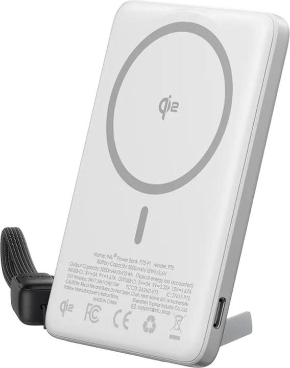 Produktbild Adam Elements INIUPB5MAGPROSWH Powerbank (5000 mAh, 20 W)