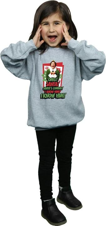 Produktbild Elf OMG Santa Sweatshirt Mädchen (116)