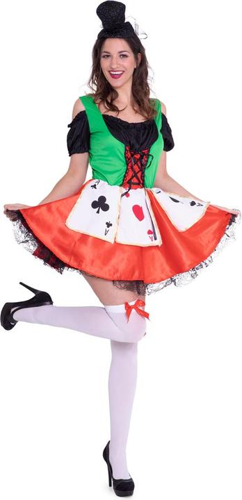 Produktbild Folat Casino-Kleid Sexy Damen SM (S, M)