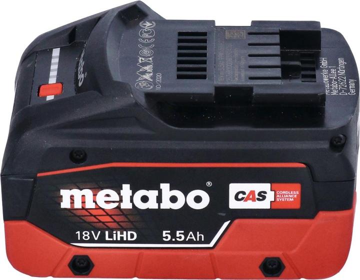 Actual product image Metabo MS 18 LTX 15 Battery wood saw 18 V 15 cm 5 m/s + 1x battery 5.5 Ah - without charger (Battery chain saw)