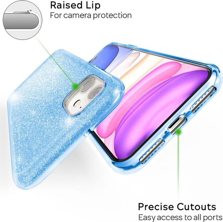 Produktbild Nalia Glitzer Hülle (Apple iPhone 11)