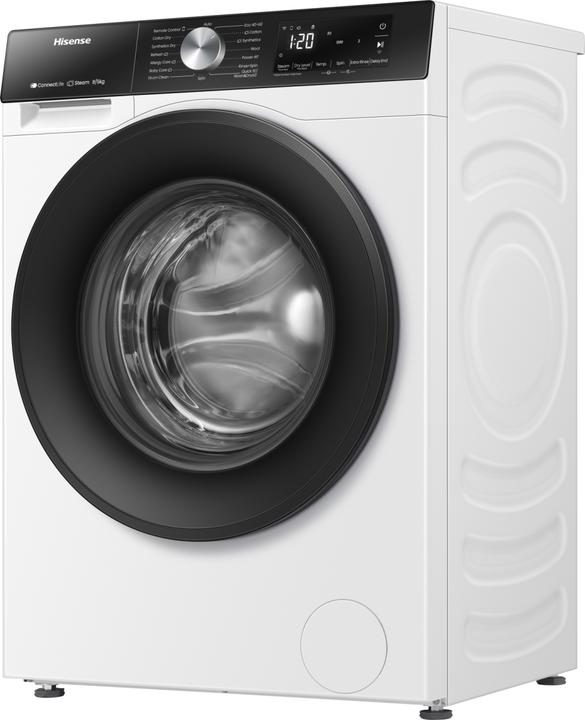 Actual product image Hisense WD3S8043BW3 Freestanding washer-dryer 8Kg
