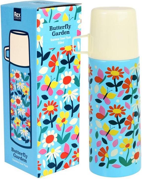 Produktbild Rex London trinkflasche und becher kind butterfly garden (0.35 l)