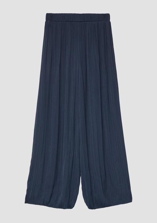 Actual product image S.Oliver Hose Plissierte Wide-Leg-Hose mit hohem Bund (170)