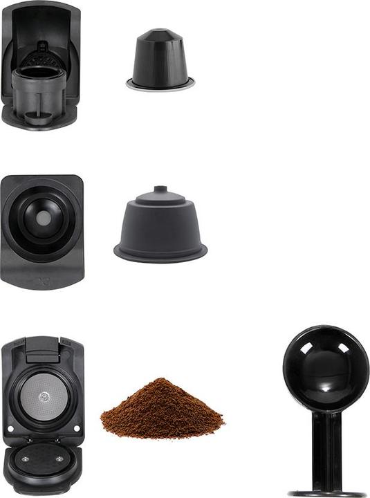 Actual product image Livoo 4-in-1 multi-capsule coffee machine (NESCAFÉ Dolce Gusto, NESPRESSO Vertuo, Senseo)