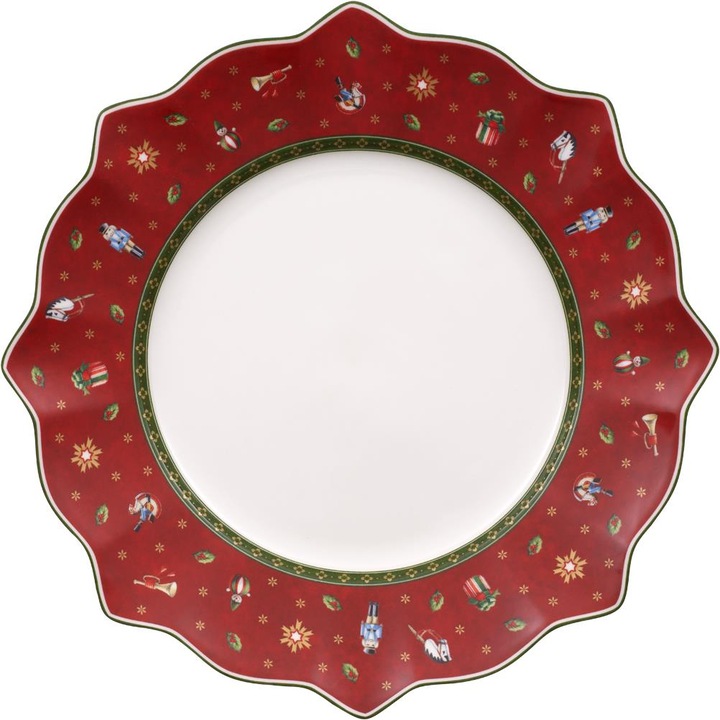 Speiseteller rot Toy's Delight (1 x, 29 cm)