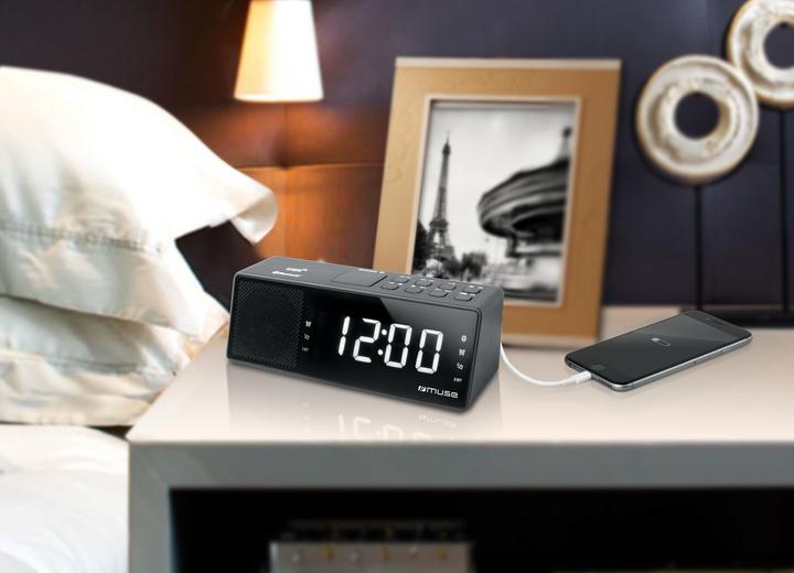 Produktbild Muse M-172 BT Clock Digital Black