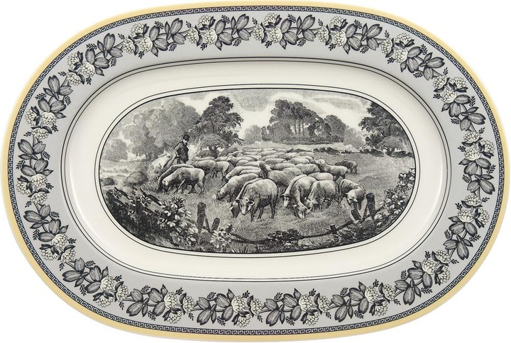Piatto ovale Audun Ferme