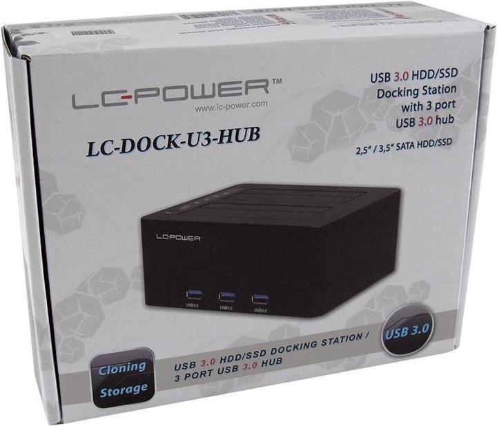 Produktbild LC-Power LC-DOCK-U3-V (USB-C, 2 Ports)