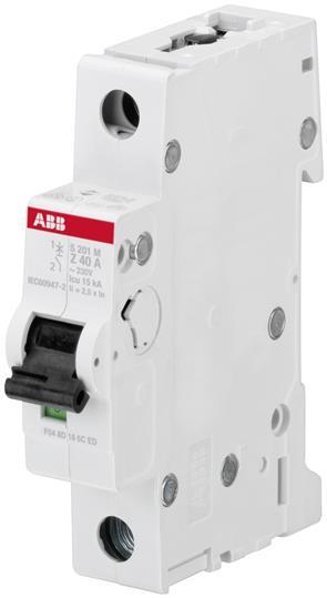 Actual product image ABB S201M-Z1 Circuit breaker Z-Char.,10kA,1A,1P